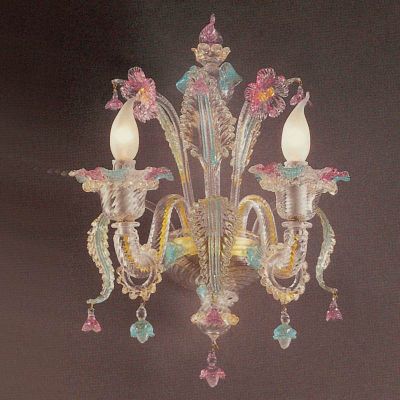 Lucretia - Lámpara de cristal de Murano