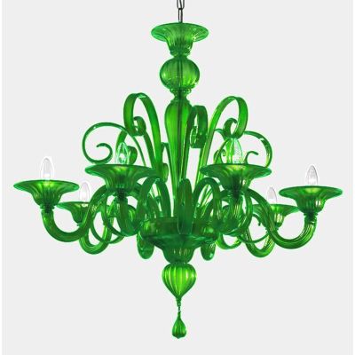 Malamocco - Murano glass chandelier Modern