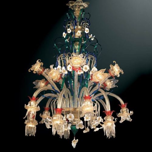 Towers - Murano glass chandelier