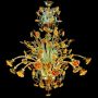 Girasoles Impresionismo 12 luces - Lámpara de pared de Murano