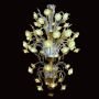Van Gogh Sonnenblumen 9 Lichter - Kronleuchter aus Murano-Glas Blumen