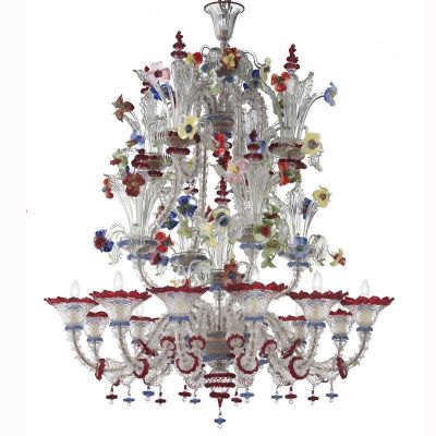 Canaletto - Murano glass chandelier