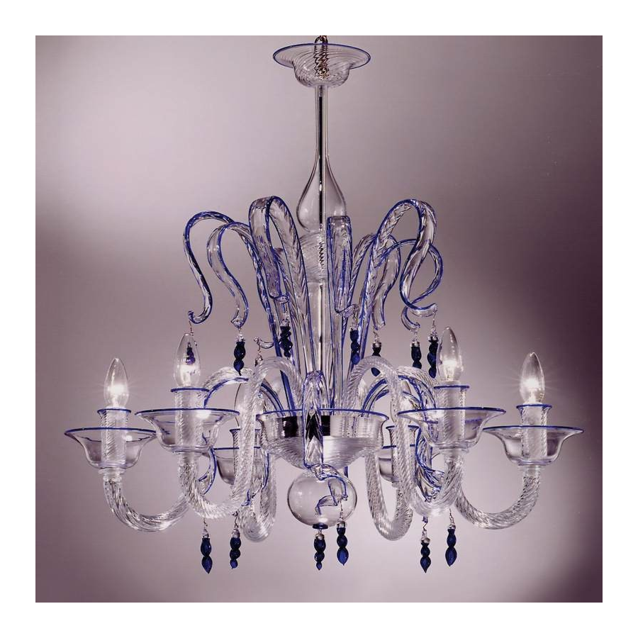 Bellini - Lampadario in vetro di Murano Bellini - Lampadario in vetro di Murano