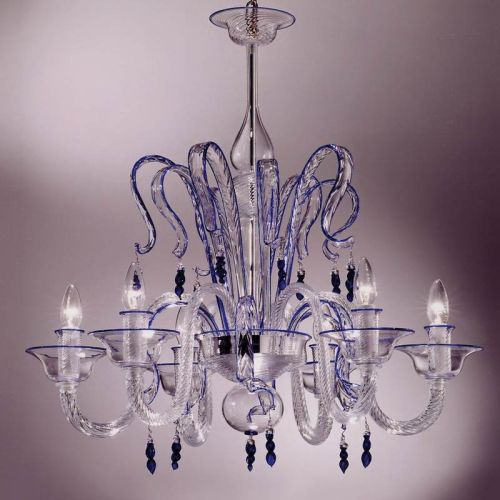 Bellini - Murano glass chandelier 8 lights