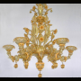 Canaletto - Murano glas Kronleuchter ausführlich