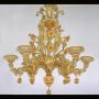 Canaletto - Murano glass chandelier detail