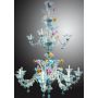 Frari Rezzonico - Murano glass chandelier 18 lights