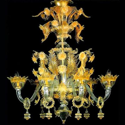 Hawalli - Murano glas Kronleuchter Luxus