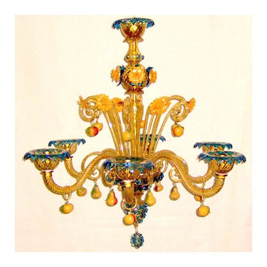Fruits - Murano glass chandelier