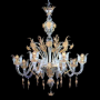 Rezzonico Classico - Lampadario in vetro di Murano 9 luci