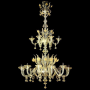 Rezzonico Classico - Applique in vetro di Murano 4 luci