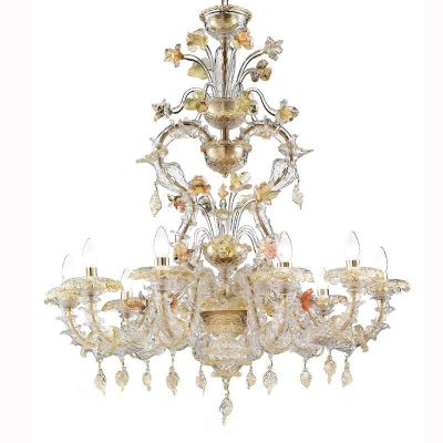 Siena - Murano glass chandelier Rezzonico