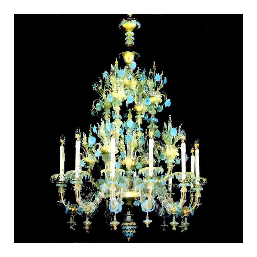 Doge - Lustre en verre de Murano Ancien Rezzonico Doge - Lustre en verre de Murano Ancien Rezzonico