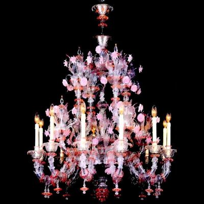 San Patrizio - Lámpara de cristal de Murano Antiguo Rezzonico