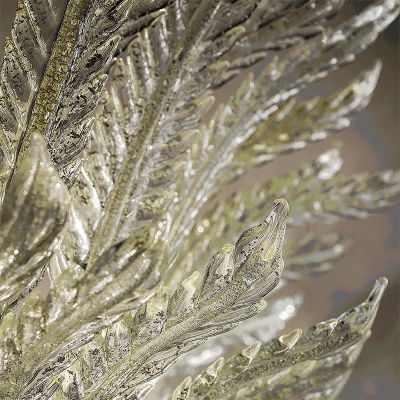Foglie d'oro - Lampadario in vetro di Murano