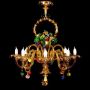 Las Vegas - Murano glass chandelier Luxury