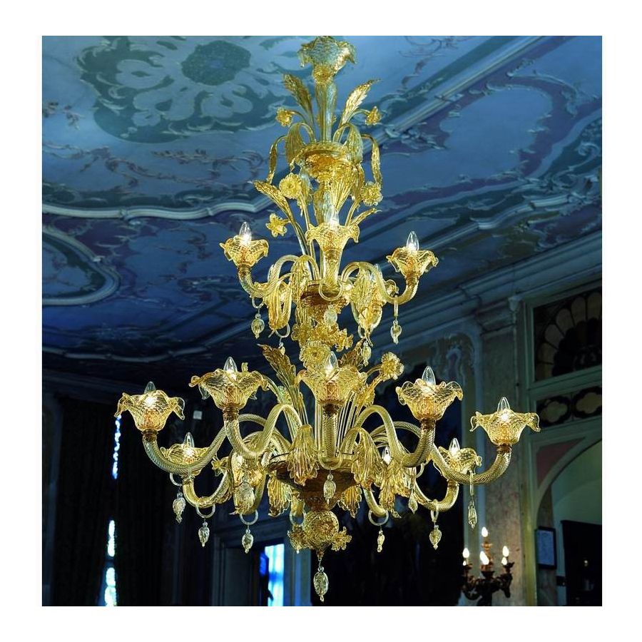 Versailles - Lámpara de cristal de Murano