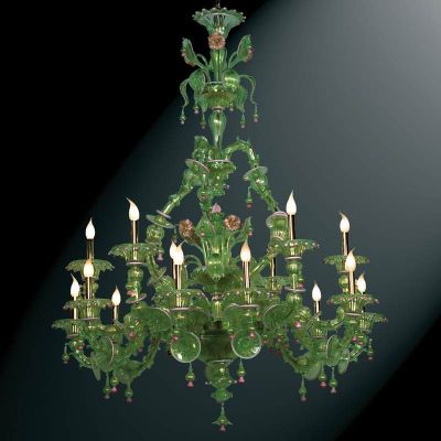 Capriccio - Lámpara de cristal de Murano