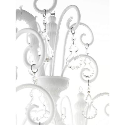 Lámpara de cristal de Murano Rezzonico Prezioso 18 luces