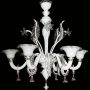 Murano glass chandelier Rezzonico Emperor