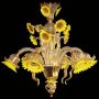 Murano glass chandelier Rezzonico Candice