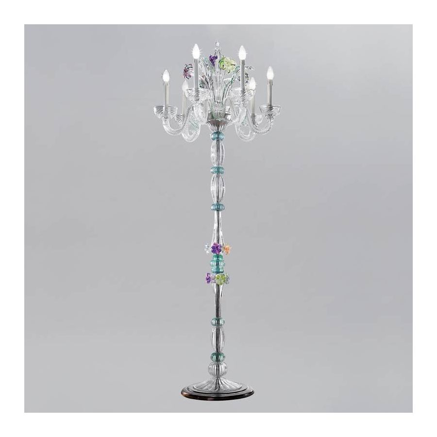 Stehlampe aus Murano glas 021P