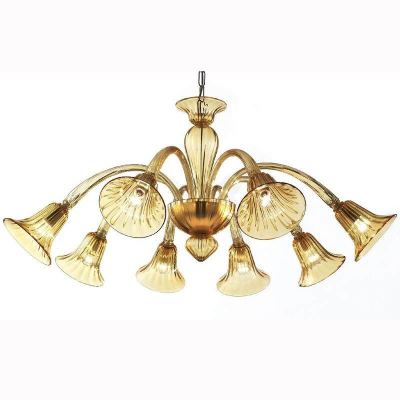 Ca' Giustinian - Lámpara de Murano 20 luces 