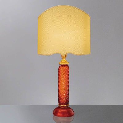830 - Lámpara de mesa en cristal de Murano