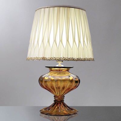039L - Lampe de table en verre de Murano
