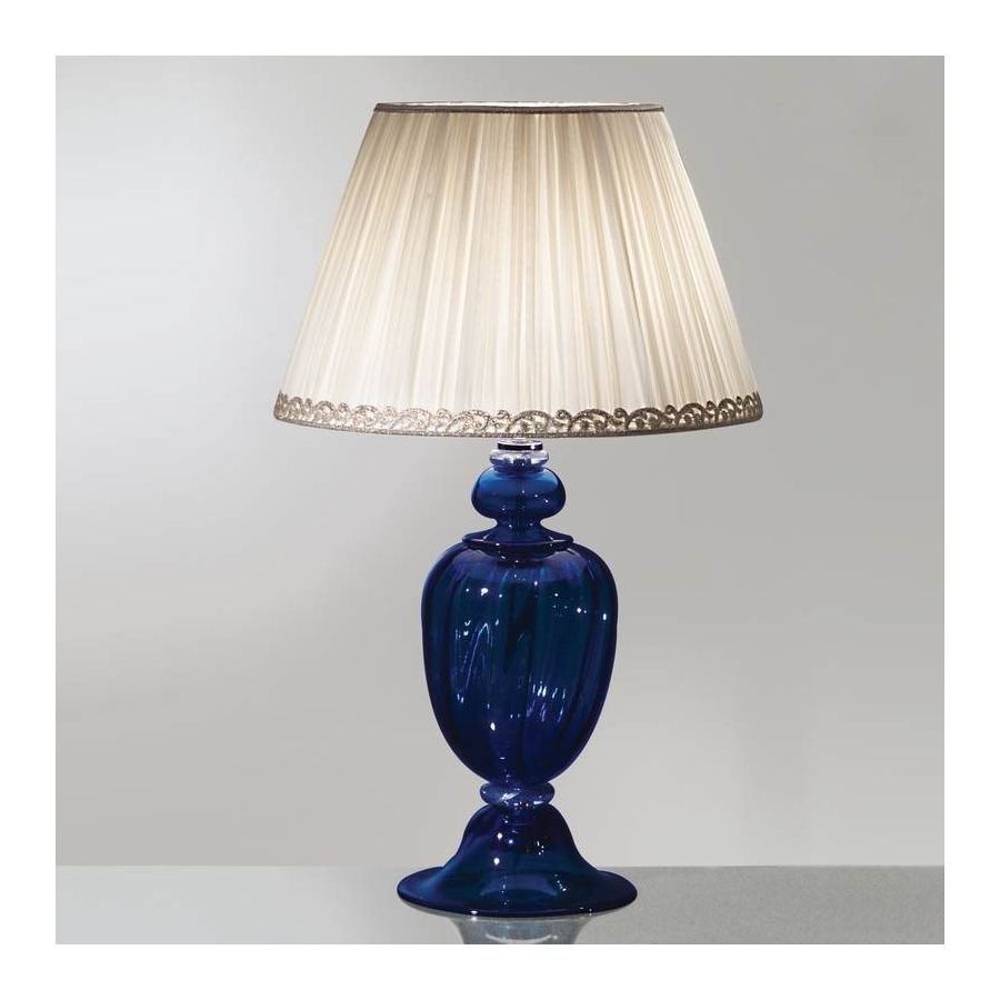 802 - Lampe de table en verre de Murano