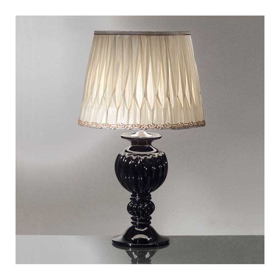 809 - Lámpara de mesa en cristal de Murano