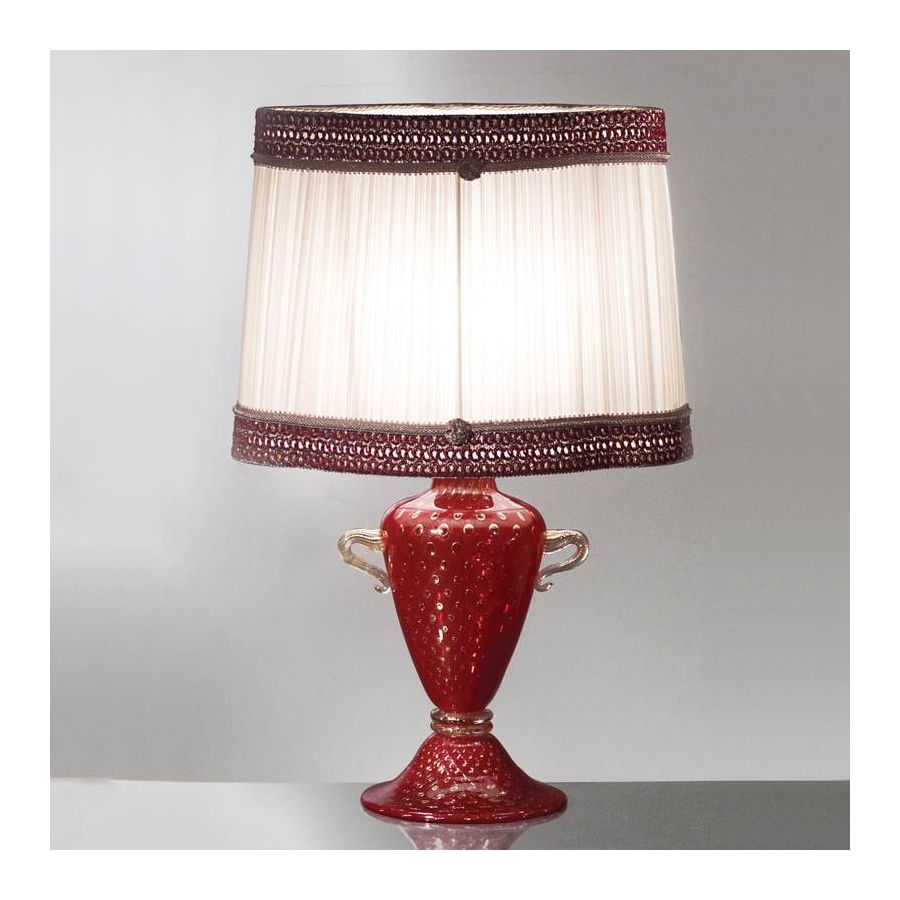 815 - Lámpara de mesa en cristal de Murano