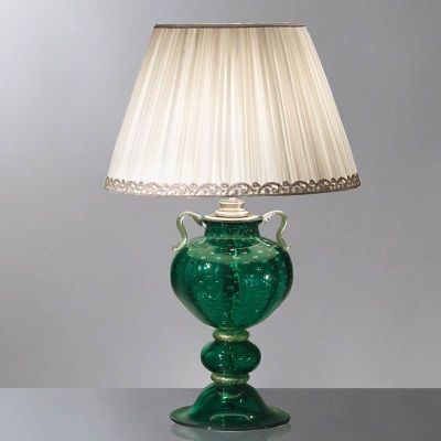 811 - Lámpara de mesa en cristal de Murano