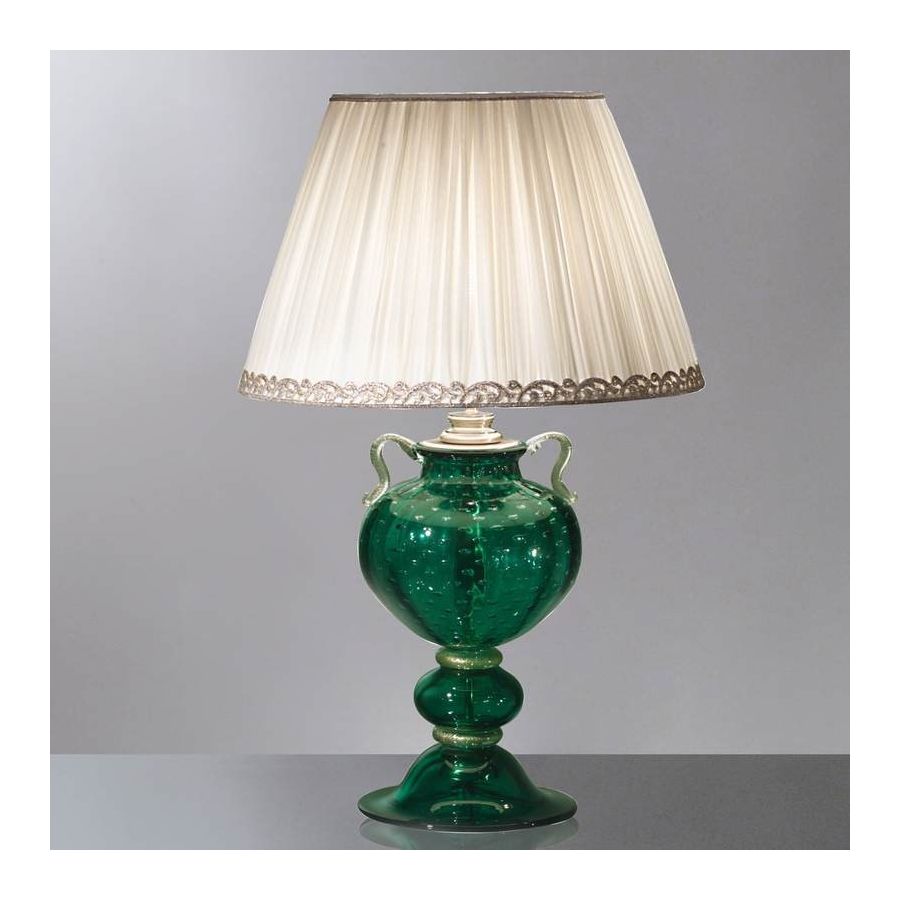 811 - Lámpara de mesa en cristal de Murano