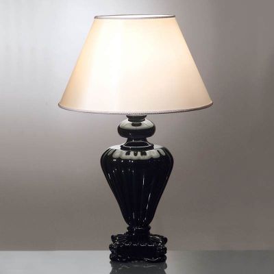 820 - Lámpara de mesa en cristal de Murano