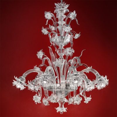 Dahlia - Lámpara en cristal de Murano