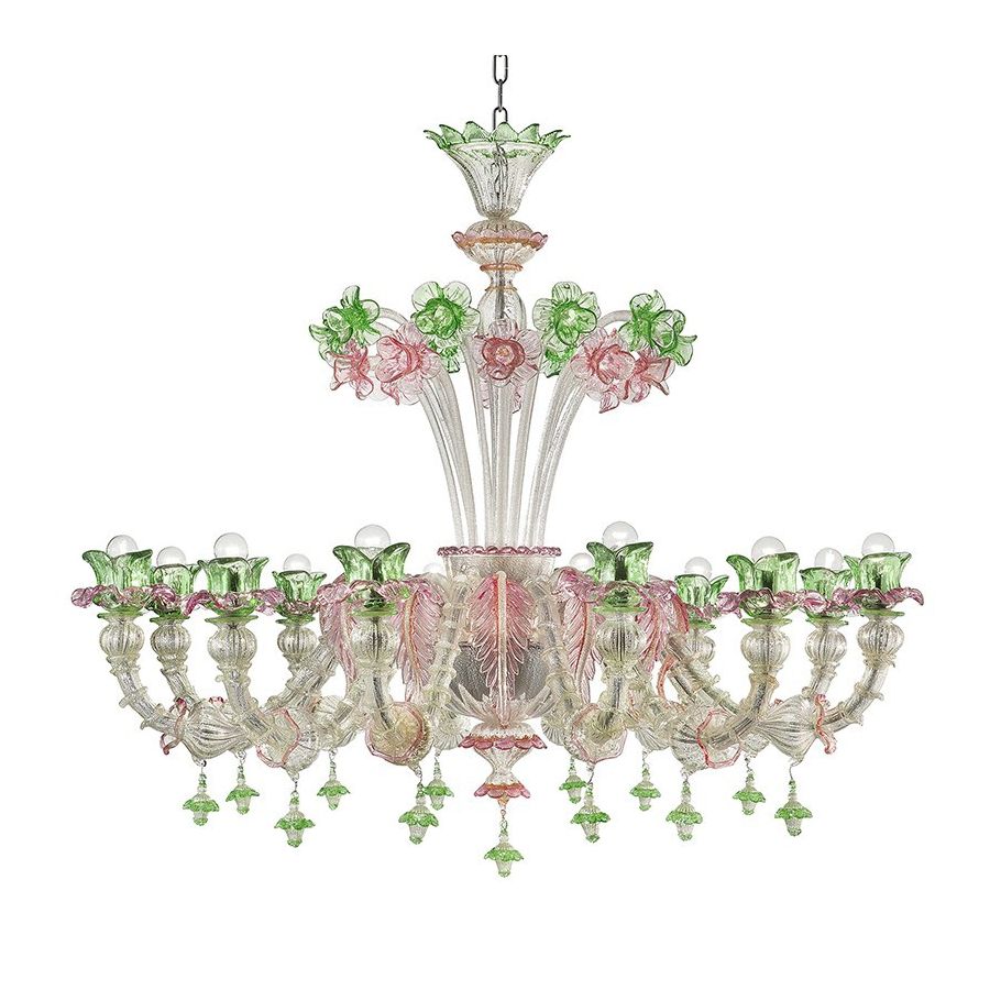 Altea - Lámpara de cristal de Murano