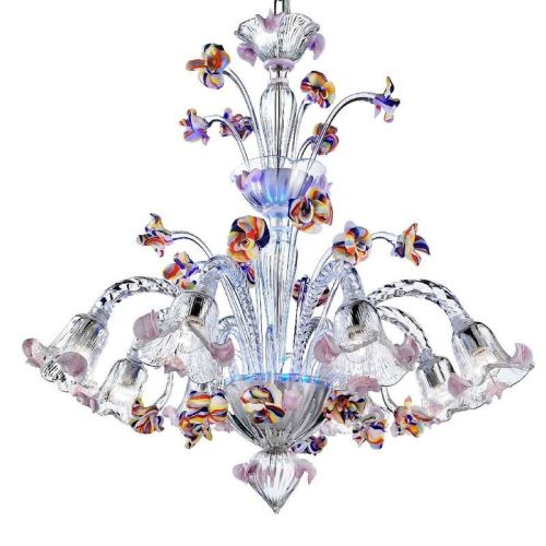Dogaressa - Lámpara de cristal de Murano