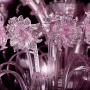 814 - Lampe de table en verre de Murano Diam. 36 x 68 H. [cm] - Diam. 14 x 27 H. [inches] Lampes de table