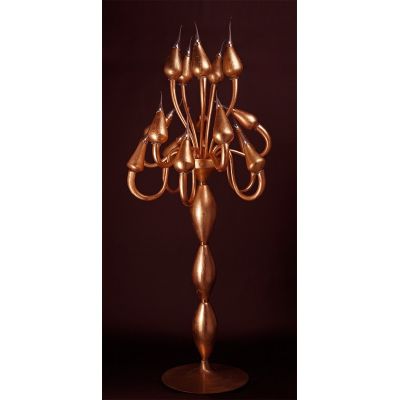 821 - Lámpara de mesa en cristal de Murano