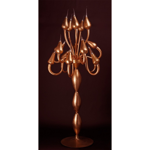 821 - Lámpara de mesa en cristal de Murano