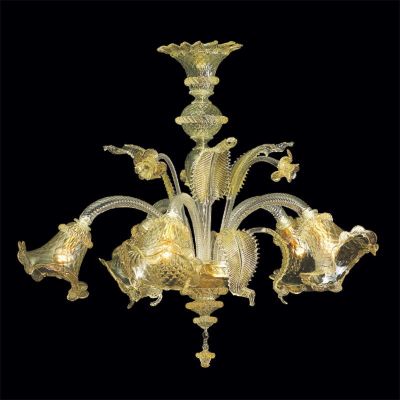 Secolo - Lámpara de cristal de Murano