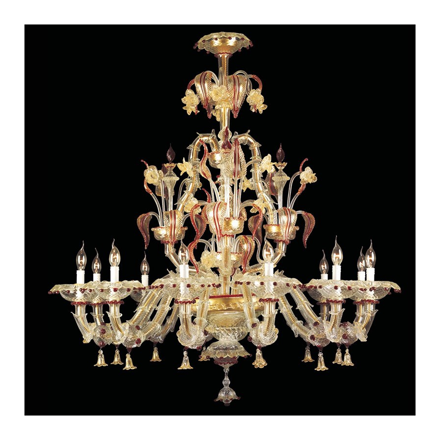 Athena - Lámpara de cristal de Murano Athena - Lámpara de cristal de Murano