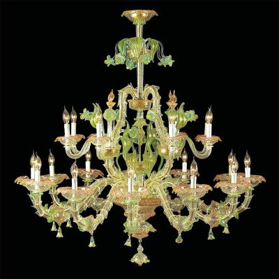 Table lamp-vase Bouquet Iris