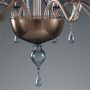 811 - Lampe de table en verre de Murano Diam. 45 x 71 H. [cm] - Diam. 18 x 28 H. [inches] Lampes de table