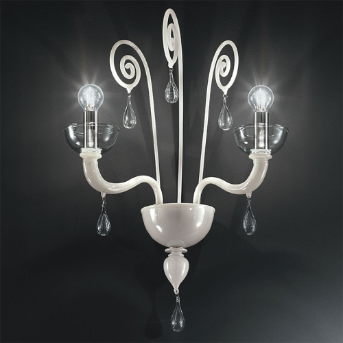 Murano Table lamp-vase Poppies