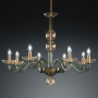 Flambeaux en verre de Murano Giudecca Diam. 60 x 65 H. [cm] - Diam. 24 x 26 H. [inches] Lampes de table