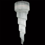 Table ronde en verre de Murano 027t Diam. 130 x 85 H. [cm] - Diam. 51 x 33 H. [inches] Lampes de table