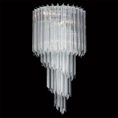 Prisma 4 spirale - L11 - Lustre en verre de Murano- 3