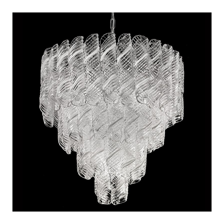 Strudel - Murano Glas-Kronleuchter Strudel - Murano Glas-Kronleuchter